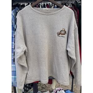 Mesa Verde Sweater Size XL Women's Tan Beige Long Sleeve Tight Knit